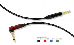 Изображение продукта MrCable AGS-05R-PR-SILENT (COLOR) Jack 1/4 mono - Jack 1/4 Угловой SILENT (5,0м) кабель