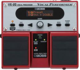 Изображение продукта BOSS VE-20 вокальный процессор Гармонайзер
