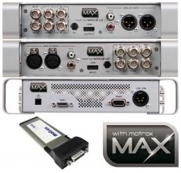 Изображение продукта Matrox MXO2 LE MAX ExpressCard устройство для ввода-вывода аудио-видео