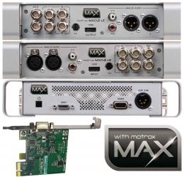 Изображение продукта Matrox MXO2 LE MAX PCI Express устройство для ввода-вывода аудио-видео