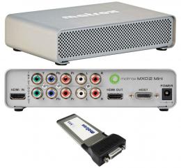 Изображение продукта Matrox MXO2 Mini ExpressCard устройство для ввода-вывода аудио-видео