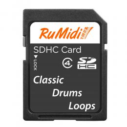 Изображение продукта RuMidi Classic Drums Loops набор ударных аудио лупов 