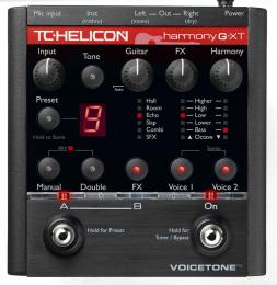 Изображение продукта TC-Helicon VoiceTone Harmony-G XT управляемый гитарой Гармонайзер
